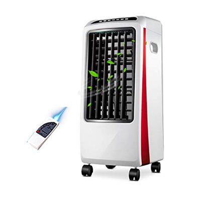 DEKD Aire Acondicionado Portatil Mini refrigerador de Aire Oscilador Ventilador de enfriamiento Evaporativo Enfriador de Aire for habitación pequeña, 