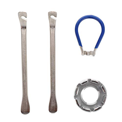 FAVOMOTO Llave para Radios de Bicicleta Llave para Radios Herramienta para Radios de Rueda Herramienta para Llave de Radios para Bicicleta Kit Correct en oferta