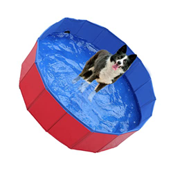 MYSUNBAR Piscina plegable para perros y niños, 80 x 20 cm en oferta