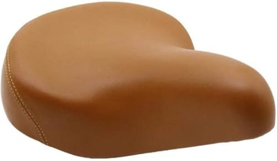 Utopone Asiento Universal cómodo for Bicicleta, sillín de Bicicleta Ancho y Suave Asiento de Bicicleta cómodo Cojín de sillín de Cuero for Bicicleta V