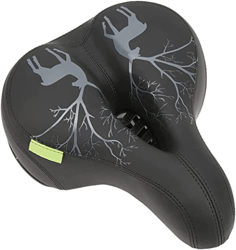 Asiento universal for bicicleta, cojín for asiento de bicicleta, cómodo asiento de bicicleta ancho antideslizante Asiento de bicicleta impermeable que características