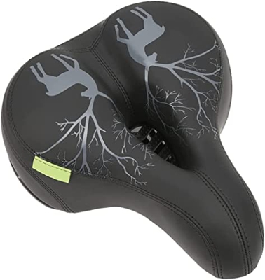 Asiento universal for bicicleta, cojín for asiento de bicicleta, cómodo asiento de bicicleta ancho antideslizante Asiento de bicicleta impermeable que