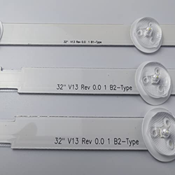 KBREE 630mm LED Tiras 7leds for LG 32"Row2.1 Rev 0.9 A1 B1 B2 Tipo 3 2LN570V 32LN613V 32LN536U 32LN542V 32LN540V 32LN541V 6916L-1204A precio