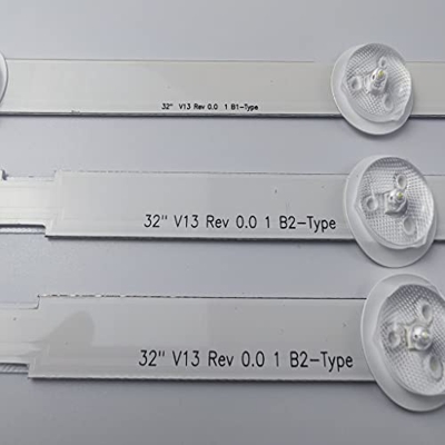 KBREE 630mm LED Tiras 7leds for LG 32"Row2.1 Rev 0.9 A1 B1 B2 Tipo 3 2LN570V 32LN613V 32LN536U 32LN542V 32LN540V 32LN541V 6916L-1204A