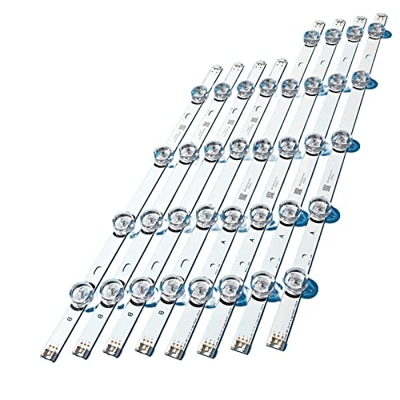 YEOYS LED Tira de retroiluminación 9 lámpara 47 pulgadas televisión Compatible for Innotek compatible for DRT 3.0 4 7 pulgadas 7lb6300 47gb6500 47lb65