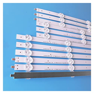 KBREE 12 PCS LED Tira de la lámpara de retroiluminación for LG 47"TV 6916L-1259A 6916L-1260A 6916L-1261A 6916L-1262A LC470DUE SF R1 R2 R3 R4 U1 47LA62
