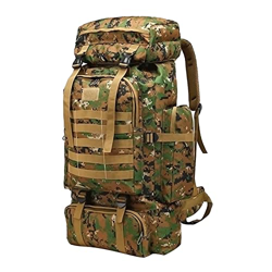 SSZCHWH Mochila De Senderismo 80l,Impermeable Oxford 600d Mochilas Trekking Mochila Multibolsillos, Para Mochila Acampada,Trekking,Mochila MontañA precio