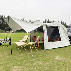 BMDHA Carpa para Puerta Trasera para Exteriores Puede acomodar 3-4 Personas, Se Puede Construir rápidamente Multifuncional para Al Aire Libre Camping  en oferta