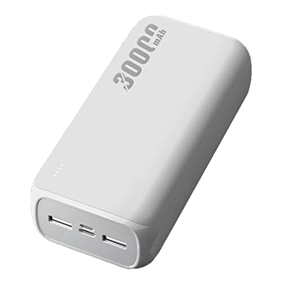 PIANAI 30000 mah Power Bank USB c Cargador portátil Power Bank teléfono móvil Cargador eléctrico portátil Compatible con el 99% de los Dispositivos US