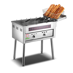 Freidora Industriales para Exteriores con Cesta y Soporte, Freidora con Drenaje, Soporte Desmontable, Freidoras de Acero Inoxidable de Alta Capacidad, precio