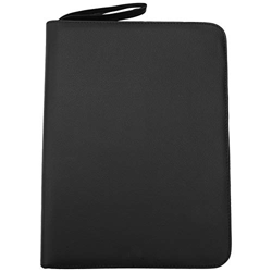 victuals 1 PC Negro Pluma EstilográFica Color PU Funda de Almacenamiento de Cuero para 48 Plumas precio