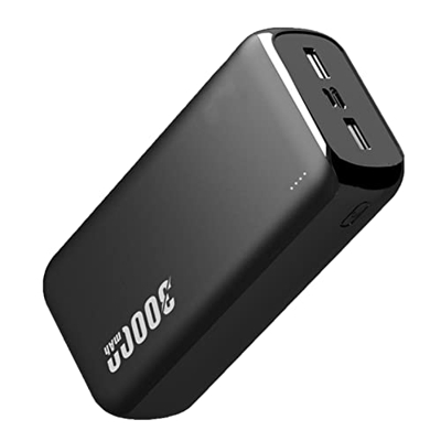 PIANAI 30000 mah Power Bank USB c Cargador portátil Power Bank teléfono móvil Cargador eléctrico portátil Compatible con el 99% de los Dispositivos US