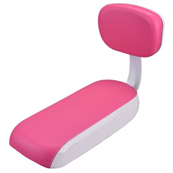 FAJIA Asiento Trasero de Bicicleta Ciclismo Bicicleta MTB Cuero PU Cojín Suave Asiento Trasero Asiento para niños con Respaldo,Lightweight Saddle precio