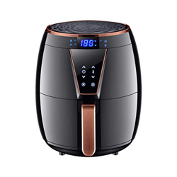 Jrechio Freidora de Aire Fries Fries FRESIONES FRESIONES 4.5L Gran Capacidad Inteligente LCD Freidora eléctrica automática Completa qujunji precio