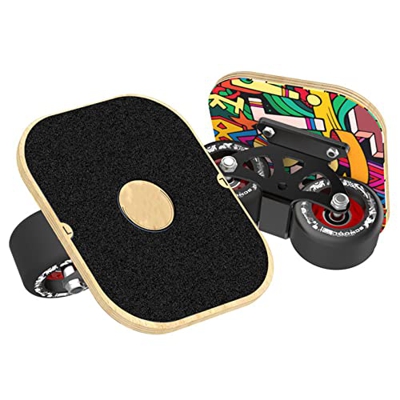 SYCARPET Placa de Deriva portátil Tablero Antideslizante para Principiantes Separado 7 Capas Diseño de Arce Patineta de Deriva para jóvenes Mayores de