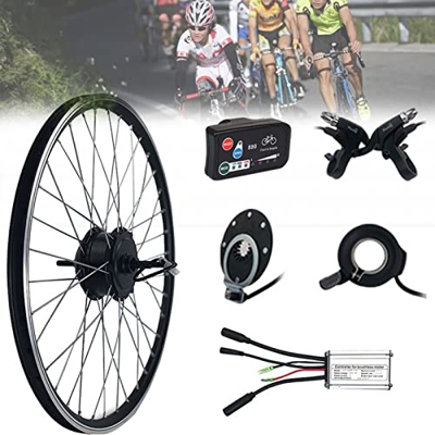 Kit de conversión de Bicicleta eléctrica 36V/48V 250W Kit de conversión de Bicicleta eléctrica Prueba de Agua Rueda Trasera 20/24/26/27.5/28/29/700C c