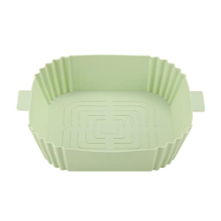 YIAGXIVG Forro cuadrado para freidora de aire antiadherente Cesta de silicona reutilizable Accesorios para freidora de aire Material de silicona 4 col en oferta