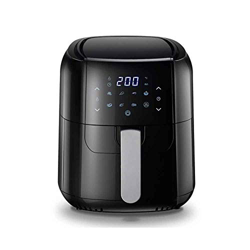 Jrechio 140 0W 6L Freidora de Aire Gran Capacidad Freidora Freidora Freing Freing Freing Freing Panel Táctil Smart Touch Máquina de Papas Fritas qujun precio