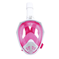 Gafas de Buceo Máscara de esnórquel de cara completa Máscara de buceo plegable de tres generaciones de secado completo Máscara de silicona for niños c en oferta
