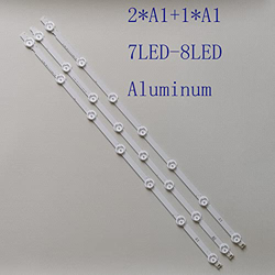 Barra de Tiras de lámparas de retroiluminación LED A1 A2 de 630 mm para TV LG de 32"6916L-1295A 6916L-1205A 6916L-1106A 6916L-1440A 6916L-1439A (Color en oferta