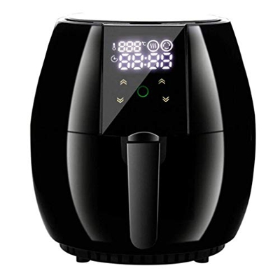 4.5L Freidora de Aire de Gran Capacidad Circulación de Aire de Alta Velocidad Toque Inteligente Freidora Electric Frey Free Fries Máquina de Papas Fri