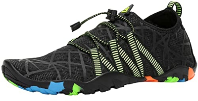SAGUARO Escarpines Zapatos de Agua Calzado Playa Zapatillas Deportes Acuáticos para Buceo Snorkel Surf Natación Piscina Vela Mares Rocas Río para Homb