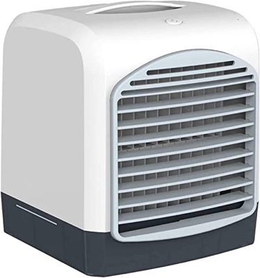 Aire acondicionado portátil de escritorio, ventilador pequeño USB, humidificador de refrigeración, enfriador de aire de aromaterapia con tanque de agu