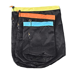 Compresión Cosas de Saco de Saco de Malla Mesh Almacenamiento de cordón liviano para Caminatas para Acampar al Aire Libre 3pcs, Accesorios Deportivos en oferta
