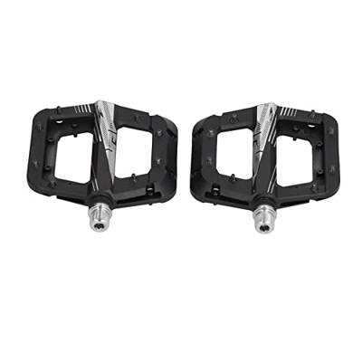 BuyWeek Pedales de Bicicleta, Pedales de Bicicleta de Fibra de Nailon, Pedales de Plataforma de Bicicleta de montaña, Accesorios de Bicicleta para Bic