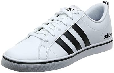 adidas Vs Pace, Zapatillas de Skateboard Hombre, Footwear White/Core Black/Team Royal Blue, 44 EU