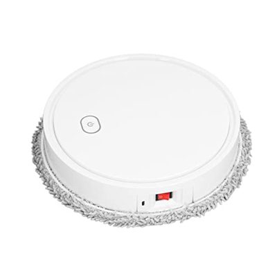 Qinlorgo Aspiradora Inteligente, Fuerte Potencia de Limpieza, Batería de Gran Capacidad, 2 Modos, Carga USB, Anticolisión, Barredora Doméstica Intelig