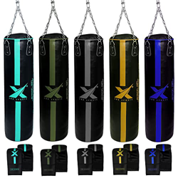 XN8 Saco de Boxeo VACÍO - Bolsa de Boxeo 4ft-5ft para Kick Boxing - MMA Muay Thai Artes Marciales Tarea Pesada Entrenamiento precio