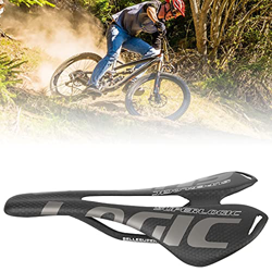 MTB Bike Carbon Saddle Matt, Cojín de Carbono para Bicicleta Cojín de Bicicleta Cojín de sillín de Bicicleta de Carretera de Fibra de Carbono Completo en oferta