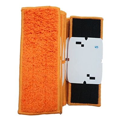 Lwenwen Store Almohadillas de trapeador de Barrido húmedos de 10 Piezas de 10 Piezas for el Jet Irobot Braava 240 241 Nice Product (Color : Naranja)