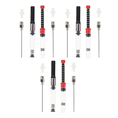 STOBOK 6 Piezas Pen Ink Absorbedor Fuente de Lápiz Fuente Fuente Fuente Pen Filor de Resorte Tinta Auxiliar Auxiliar Pen Tinta Pen Spring Converter Ac
