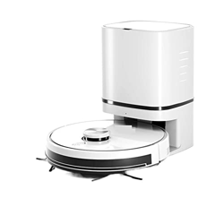 Aspirador Robot Aspirador Robot Navegación láser 6000PA Bolsa de Polvo Sistema automático de recolección de Polvo Hogar Inteligente Electrodomésticos  en oferta