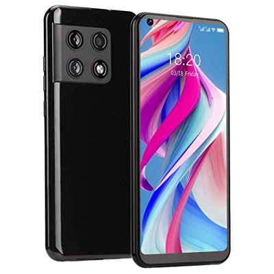 Teléfono Inteligente de 6,58 Pulgadas, Teléfono Inteligente Android Desbloqueado, Tarjetas Duales de 4GB 64GB, Teléfono Celular de Doble Modo de Esper