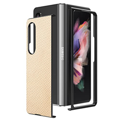 Begalor Compatible con Samsung Galaxy Z Fold 3 Flip Split Dos en uno Todo Incluido PC Material Mobile Phone Case (Caqui) en oferta