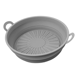 pinjing Cesta para freidora de Aire,Revestimientos de freidora de Aire de Grado alimenticio de fácil Limpieza - Recipiente de Silicona para freidora d en oferta