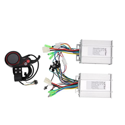 BuyWeek Controlador de Motor sin escobillas de Bicicleta eléctrica LH100 medidor de Pantalla LCD, Controlador de Motor de Doble accionamiento de Bicic precio