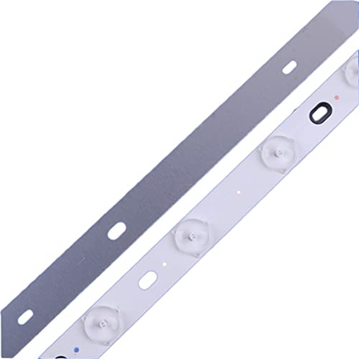 YEOYS 10piece / Lote LED58R5500F Compatible for Skyworth 5 TV LCD 8E560S Tira de retroiluminación V580H1-LD6-TRDC2 / TLDC2 Es (5pcs 11led + 5pcs 12led