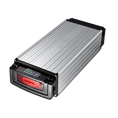 TGHY Portaequipajes Batería 36V Portaequipajes Trasero Batería Bicicleta eléctrica Batería de Iones de Litio Ebike Batería de Litio para Bicicleta de 