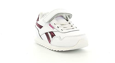 Reebok Royal CLJOG 3 KC, Zapatillas de Running Mujer, Blanco/Rosa/Blanco, 37 EU