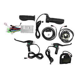 BuyWeek - Controlador de Motor sin escobillas para Bicicleta eléctrica, 350 W, Controlador sin escobillas para Bicicleta eléctrica, Kit de medidor de  en oferta