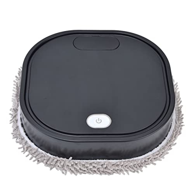Aspirador Robot Inteligente, Uso Dual en Seco y Húmedo, Carga USB Del Robot Trapeador de Piso, Amortiguación de Colisión y Bajo Nivel de Ruido de 55 D
