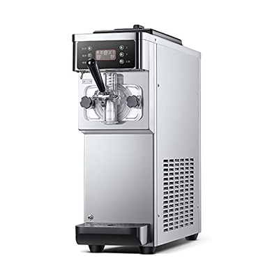 Commercial Professional Automatic Soft Ice Cream Machine Sundae Machine Ice Cream Making Machine Stainless Steel Smart Control Panel