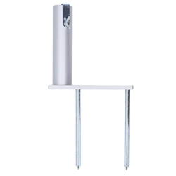Uxsiya Anclaje de Sombrilla, Estaca de Sombrilla de Playa de Aleación de Aluminio Portátil Instalación Simple para Exteriores para Jardín características