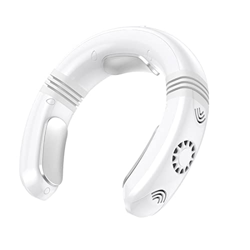 LINGLOUZAN HäNgender Halsventilator Portable Aire Acondicionado para el exterior Aire Enfriador Instrumento de refrigeración sin hoja Ventilador de cu características