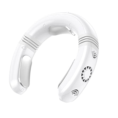 LINGLOUZAN HäNgender Halsventilator Portable Aire Acondicionado para el exterior Aire Enfriador Instrumento de refrigeración sin hoja Ventilador de cu