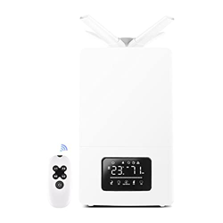 Humidificadores para dormitorio - Humidificador de niebla fría de 15L Difusor de aceite de llenado superior Humidificadores silenciosos para el hogar  características